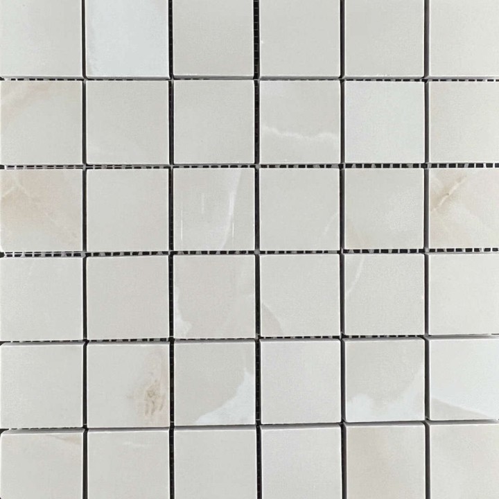 Керамическая Мозаика Velsaa Mosaic Prizma Onix Mosaic Crema 30х30 — фото 4
