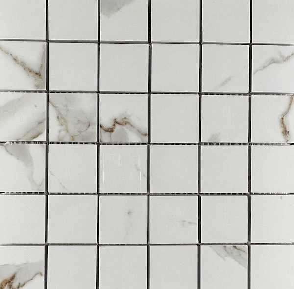 Керамическая Мозаика Velsaa Mosaic Satvario Gold Mosaic Чип 4.7x4.7 — фото 3