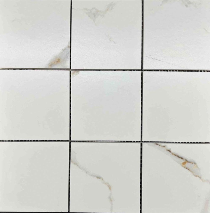 Керамическая Мозаика Velsaa Mosaic Satvario Gold Mosaic Satin Чип 9.5х9.5 — фото 2