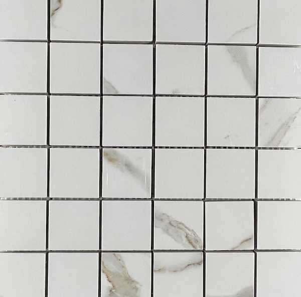 Керамическая Мозаика Velsaa Satvario Gold Mosaic Сатварио Голд Чип 4.7x4.7 — фото 4