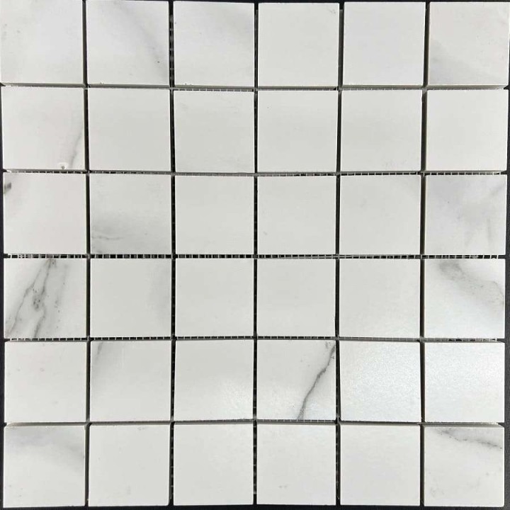 Керамическая Мозаика Velsaa Statuario Eva Mosaic Satin 30х30 — фото 2