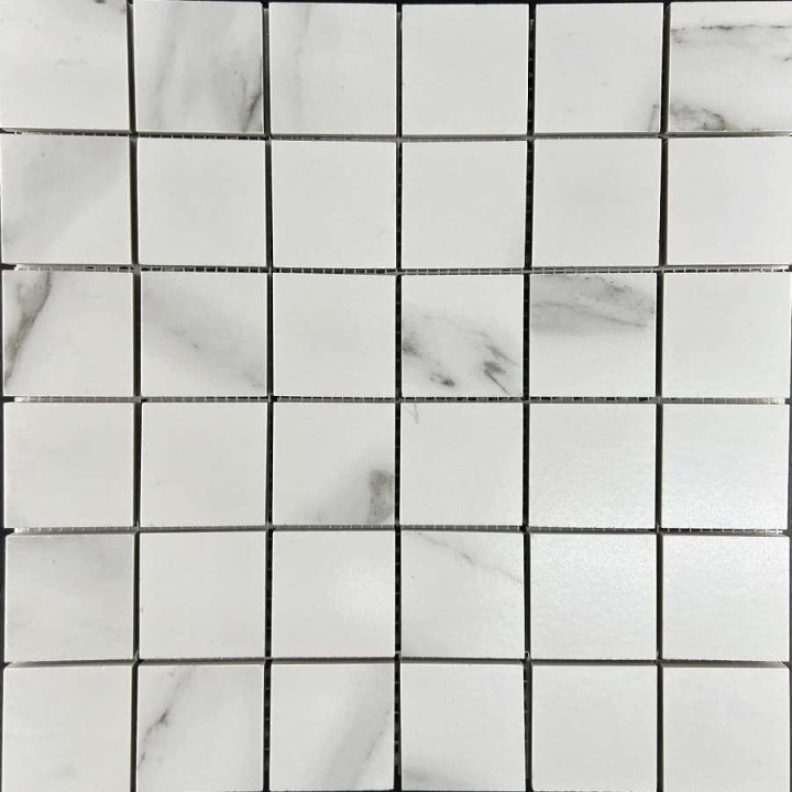 Керамическая Мозаика Velsaa Statuario Eva Mosaic Satin 30х30 — фото 4