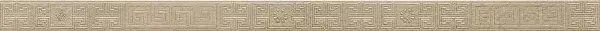 Бордюр Versace Керамогранит 261136 GREEK LISTELLO Beige/Oro 4х80