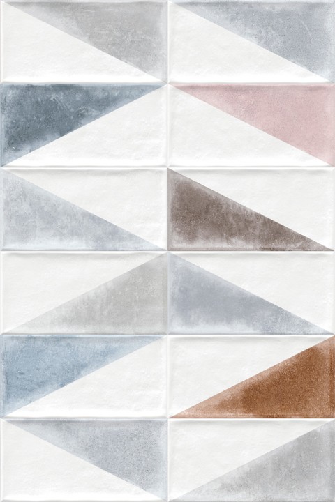 Матовый Vives Etnia Rabari Multicolor 10x20