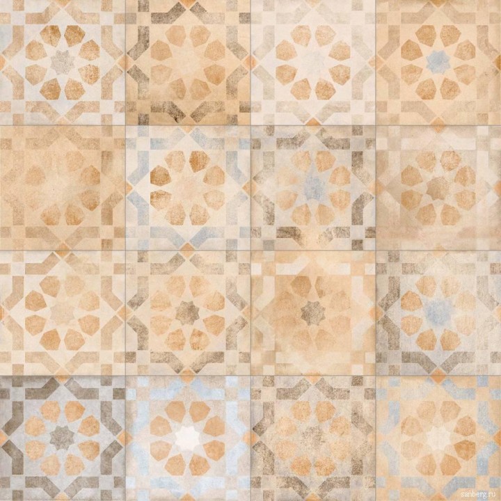 Декор Laverton Vives Kemble Multicolor Antideslizante 30x30