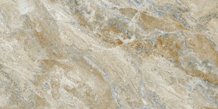 Полированный Zibo Fusure Керамогранит Gold Ink Marron Glossy 120x60 — фото 4