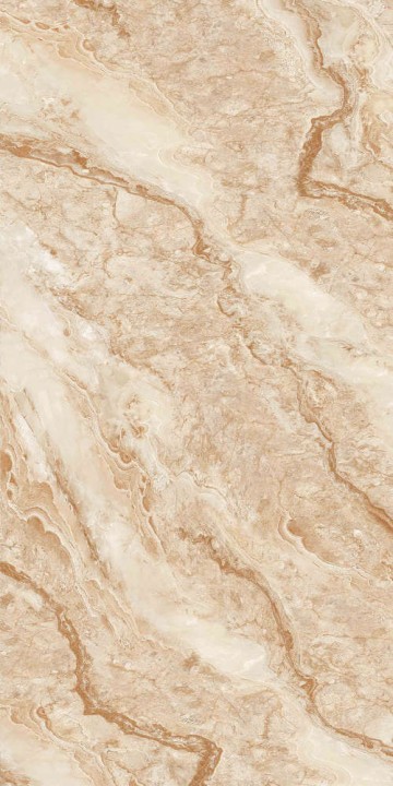 Полированный Zibo Fusure Керамогранит Hainan Marble Sand Gold Glitter 60x120 — фото 3