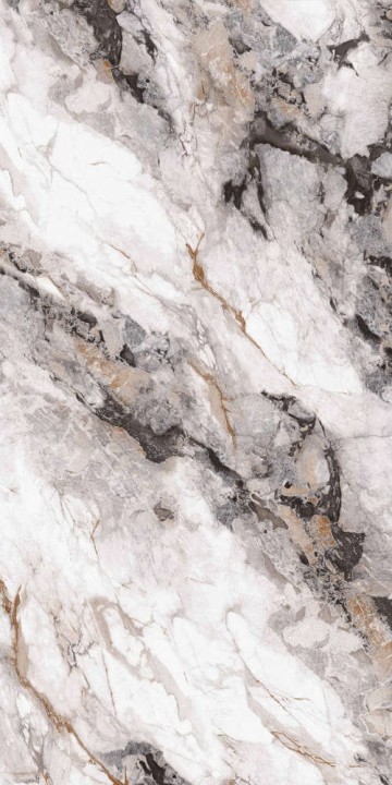 Полированный Zibo Fusure Керамогранит Pekin Marble Gold Glitter 60x120 — фото 5