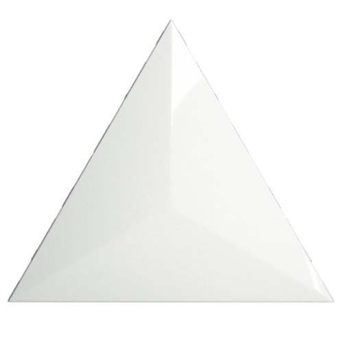 Настенная ZYX Evoke Traingle Level White Glossy 15x17 — фото 2