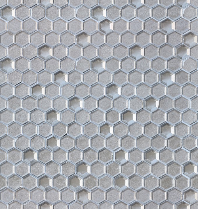 Стеклянная Leedo (Caramelle) Alchimia Aureo grani hexagon 23x13x6 — фото 3