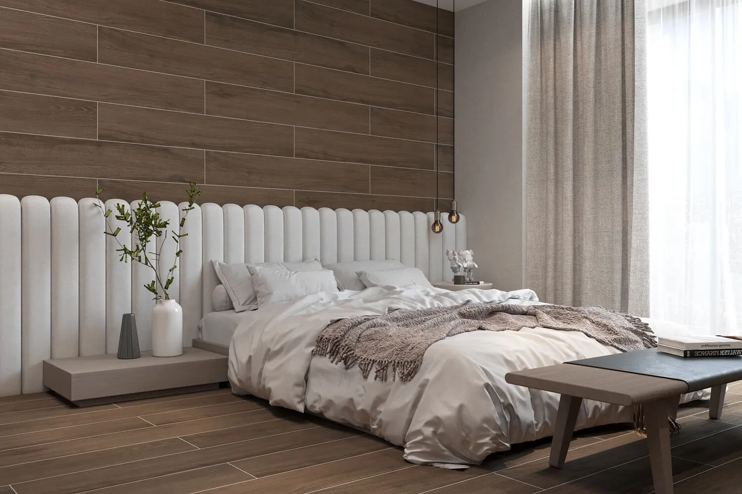 Фото в интерьере A-ceramica Taptik Wood