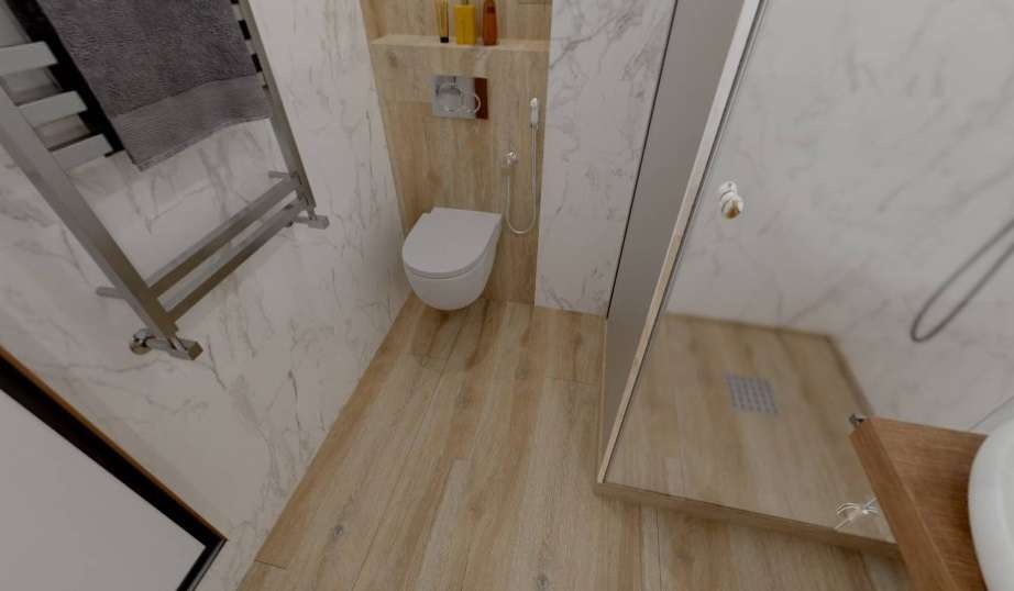Фото в интерьере для туалета Absolut Gres Almond Wood