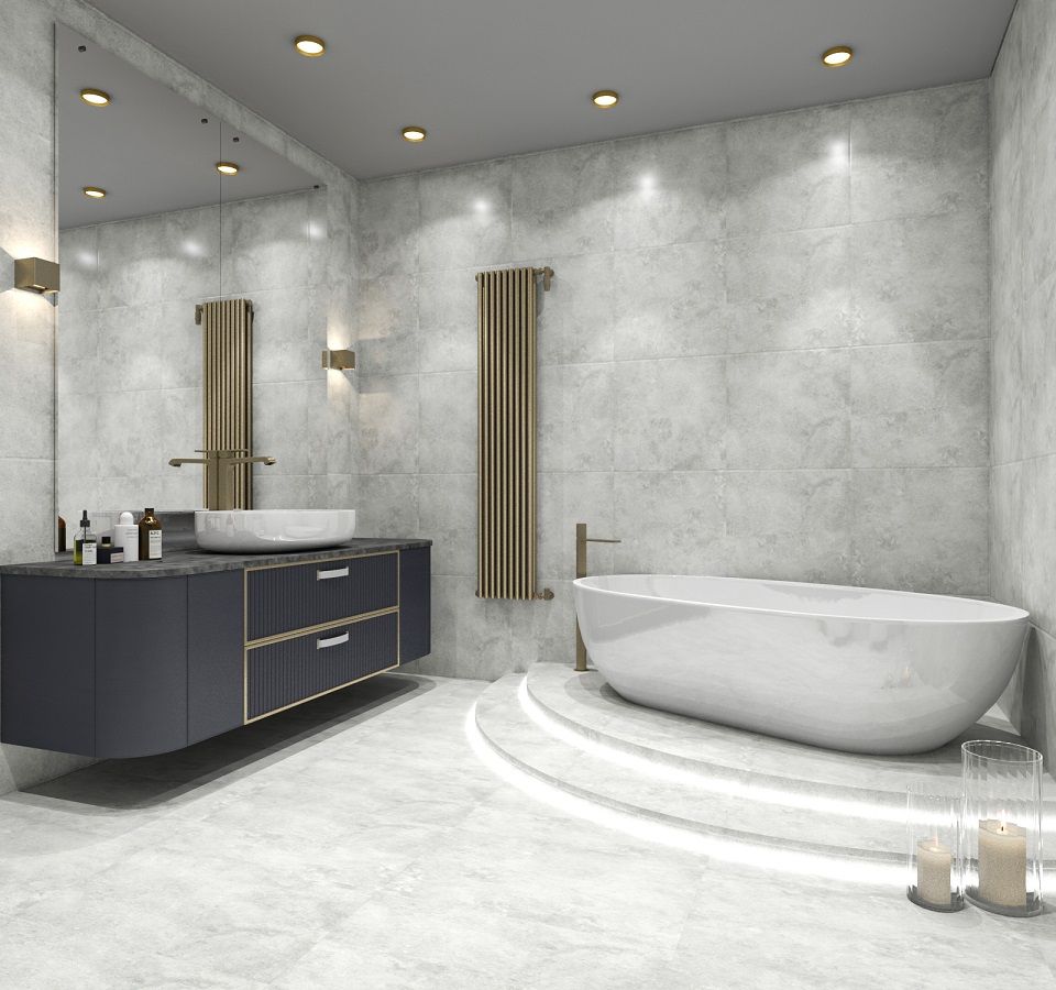 Фото в интерьере для ванной Absolut Gres Monte Grey