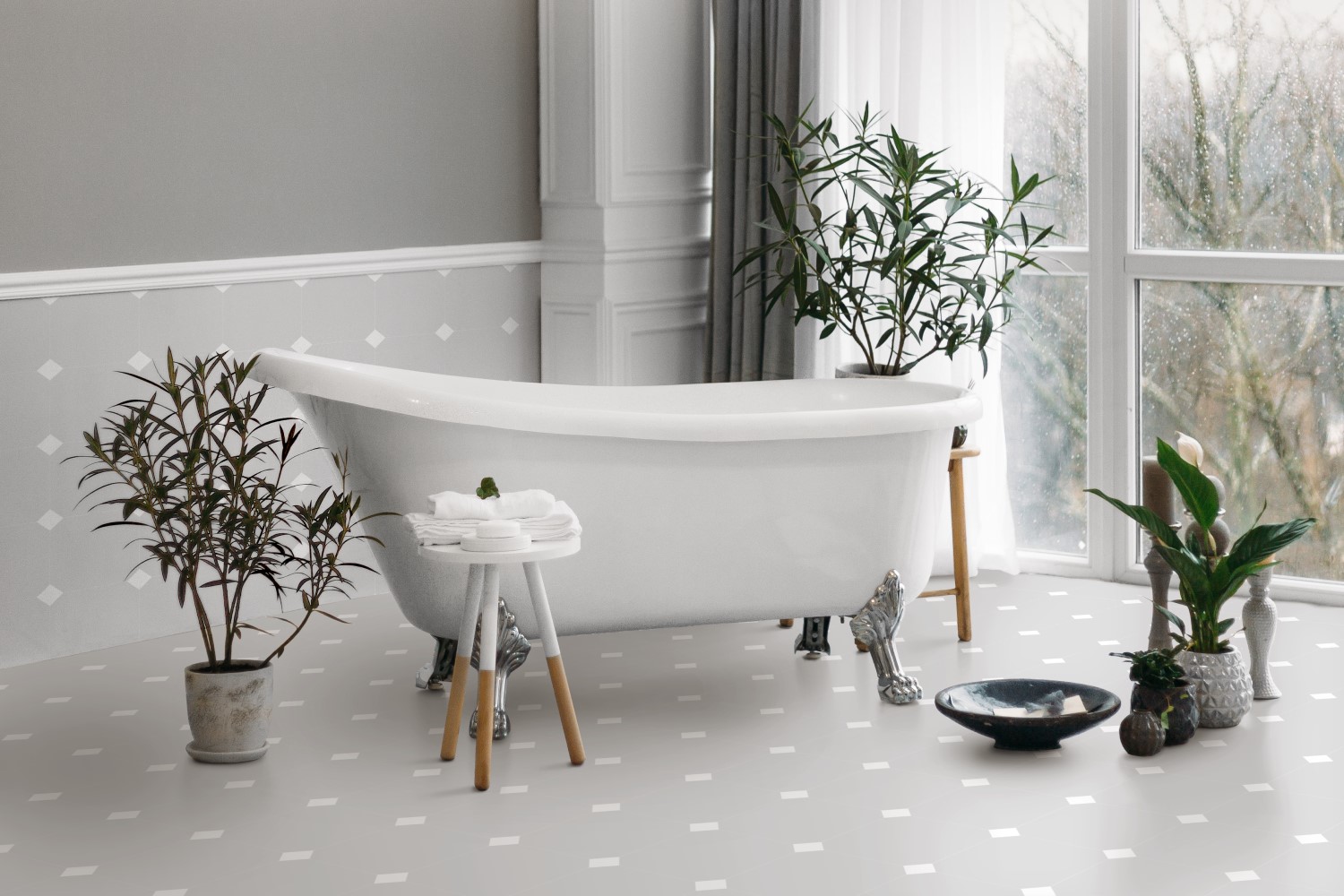 Фото в интерьере для ванной Absolut Keramika Element