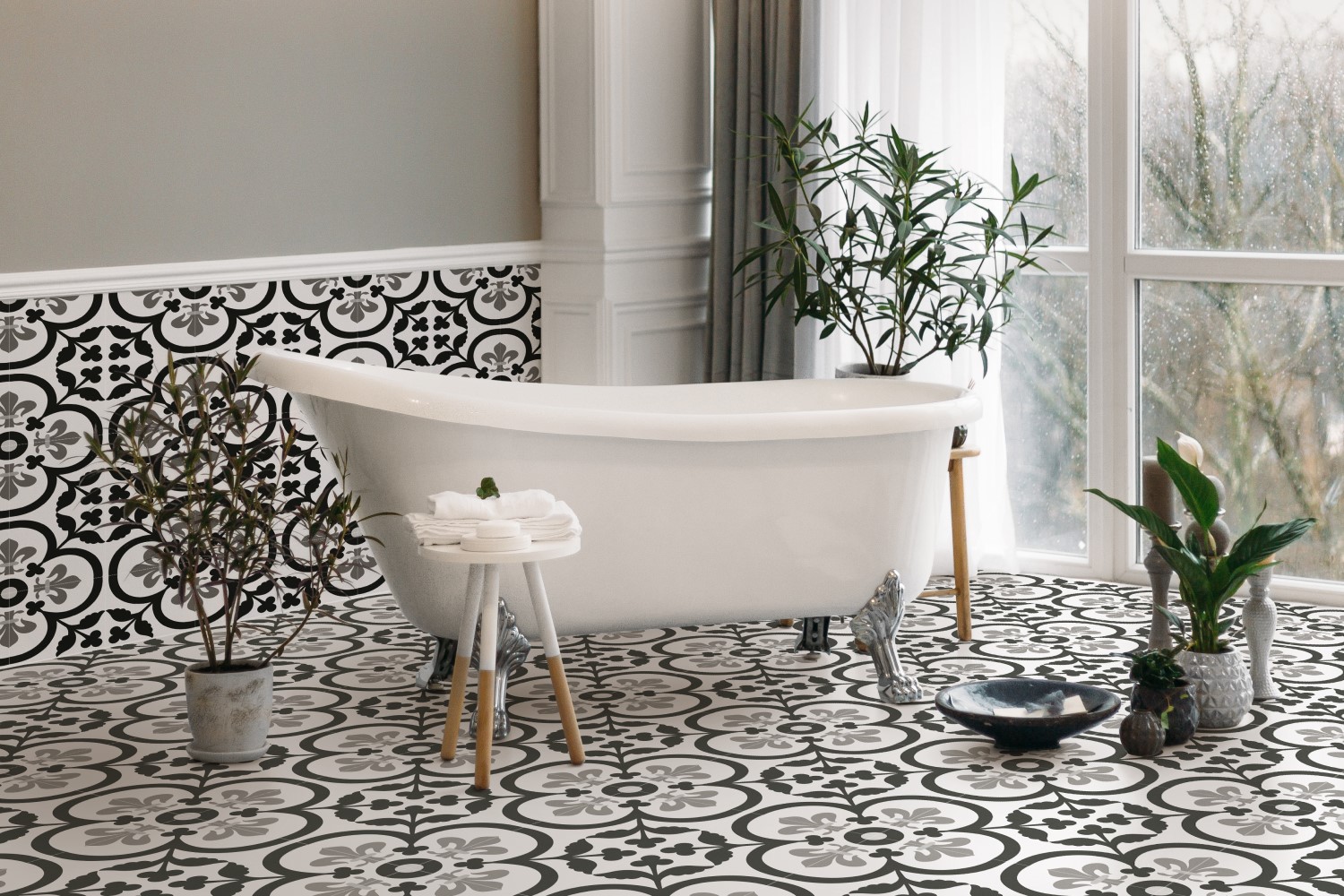 Фото в интерьере для ванной Absolut Keramika Paris