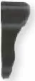 Плитка ADST5120 ANGULO EXTERIOR CORNISA VOLCANICO 1.5х7.5