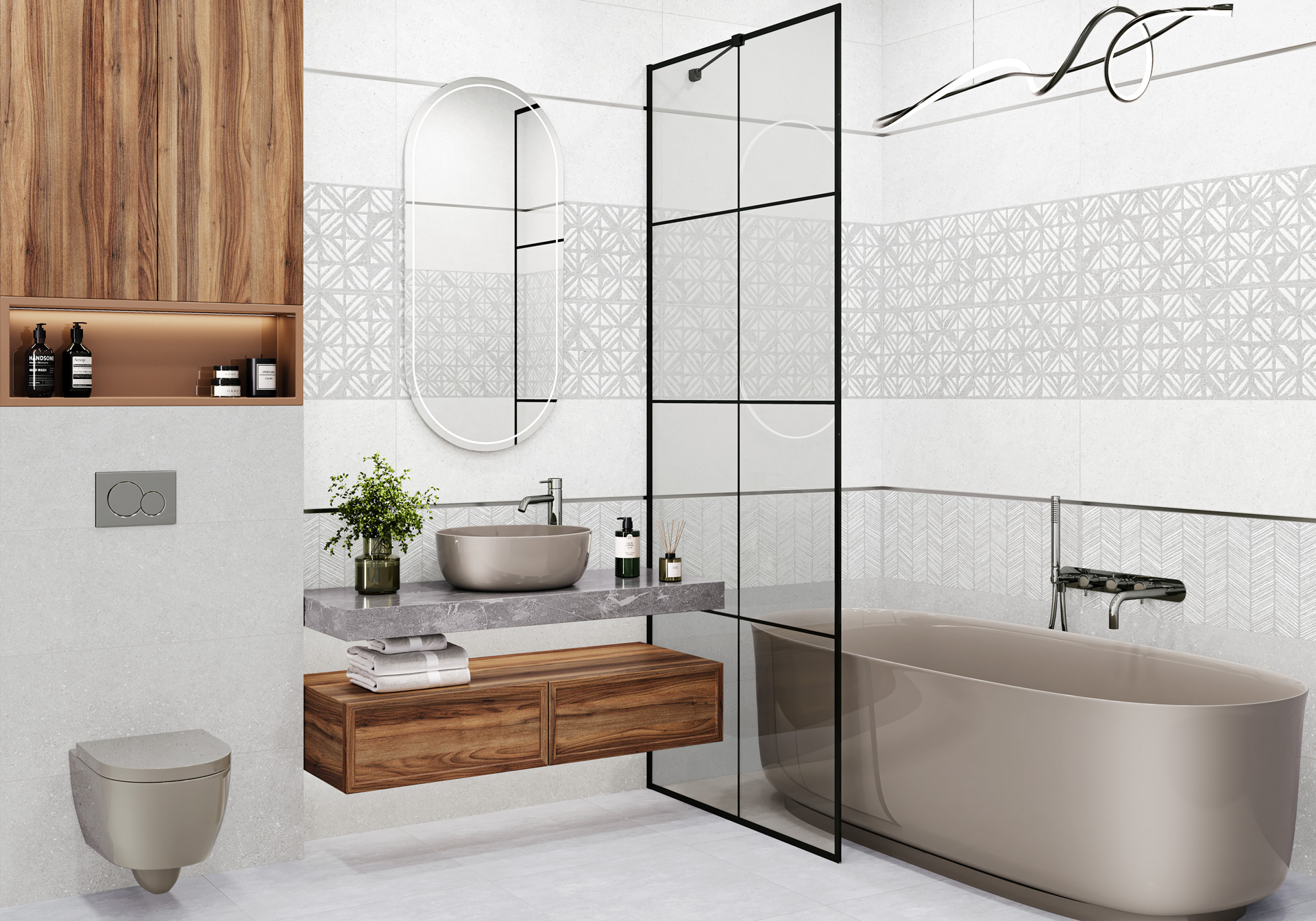 Фото в интерьере Alma Ceramica Amarant