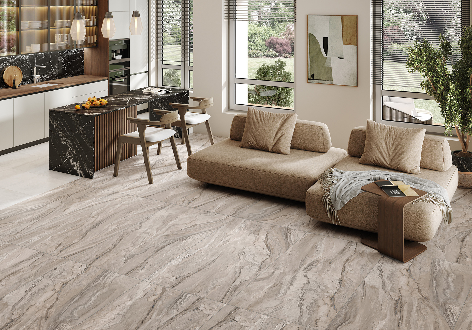 Фото в интерьере Alma Ceramica Arcadia
