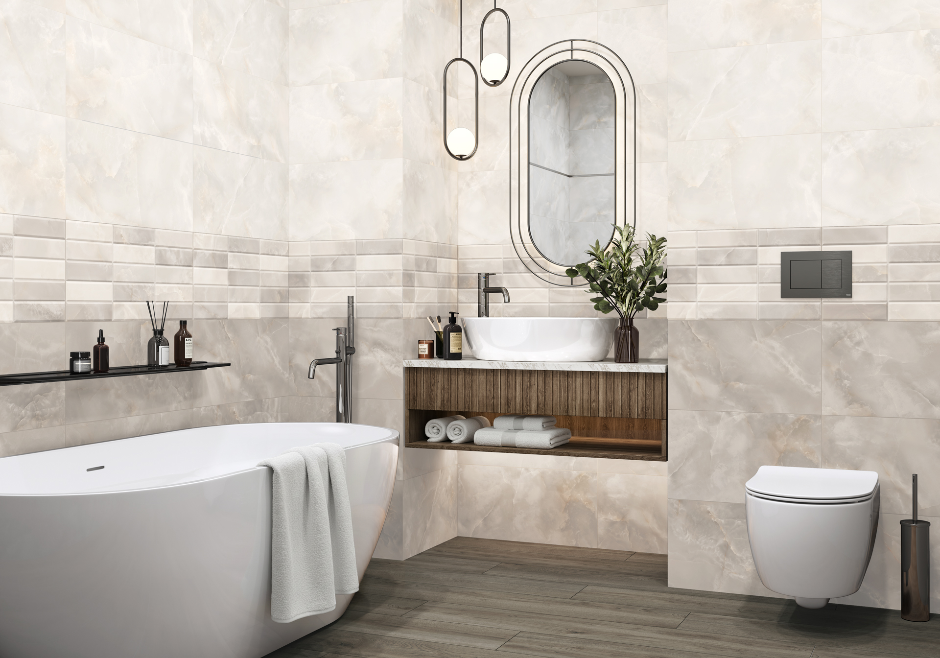 Фото в интерьере Alma Ceramica Azimut