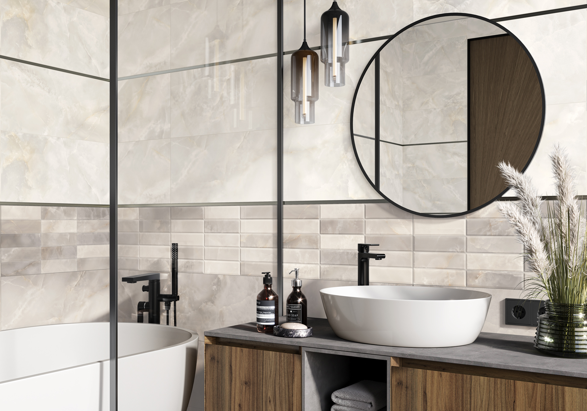 Фото в интерьере Alma Ceramica Azimut