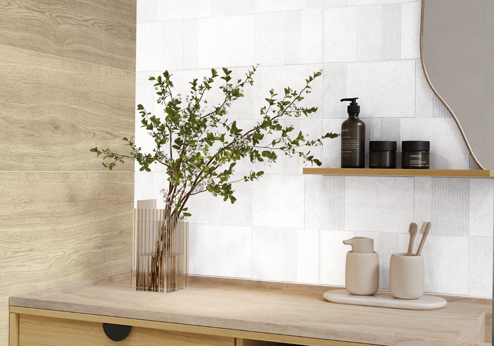 Фото в интерьере Alma Ceramica Beton Pro