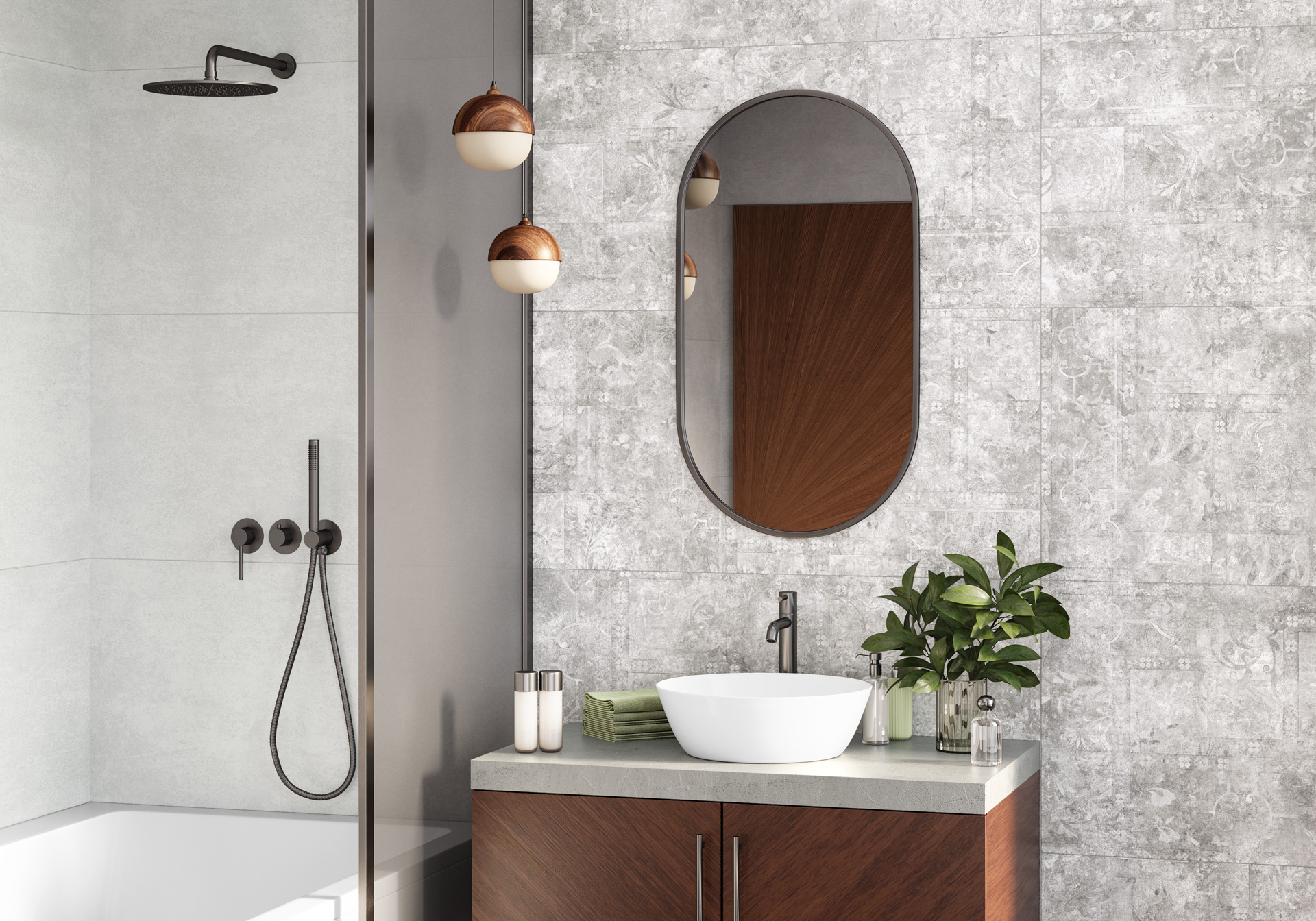 Фото в интерьере Alma Ceramica Beton Pro