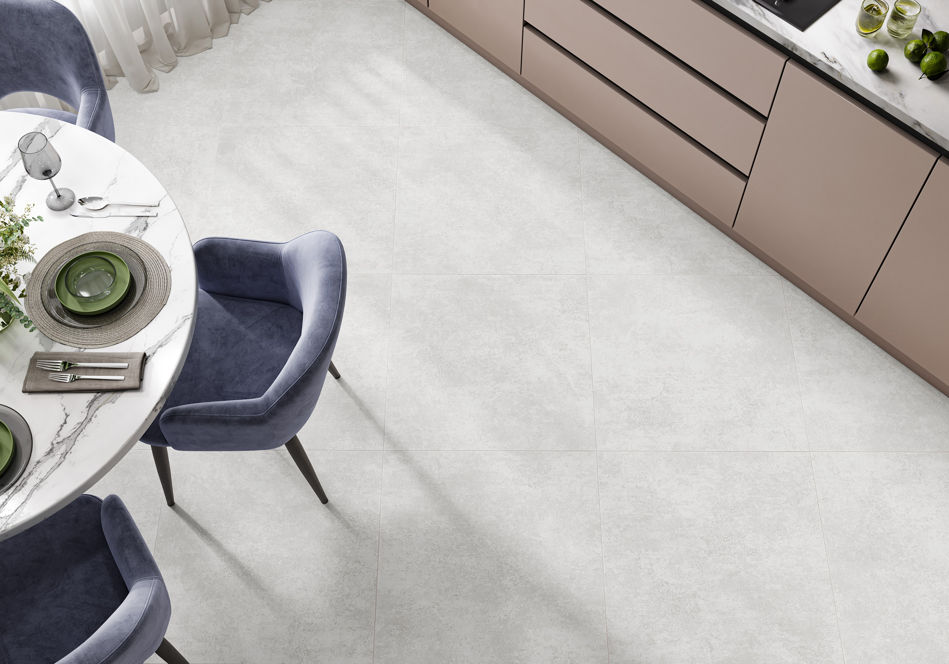 Фото в интерьере Alma Ceramica Beton Pro