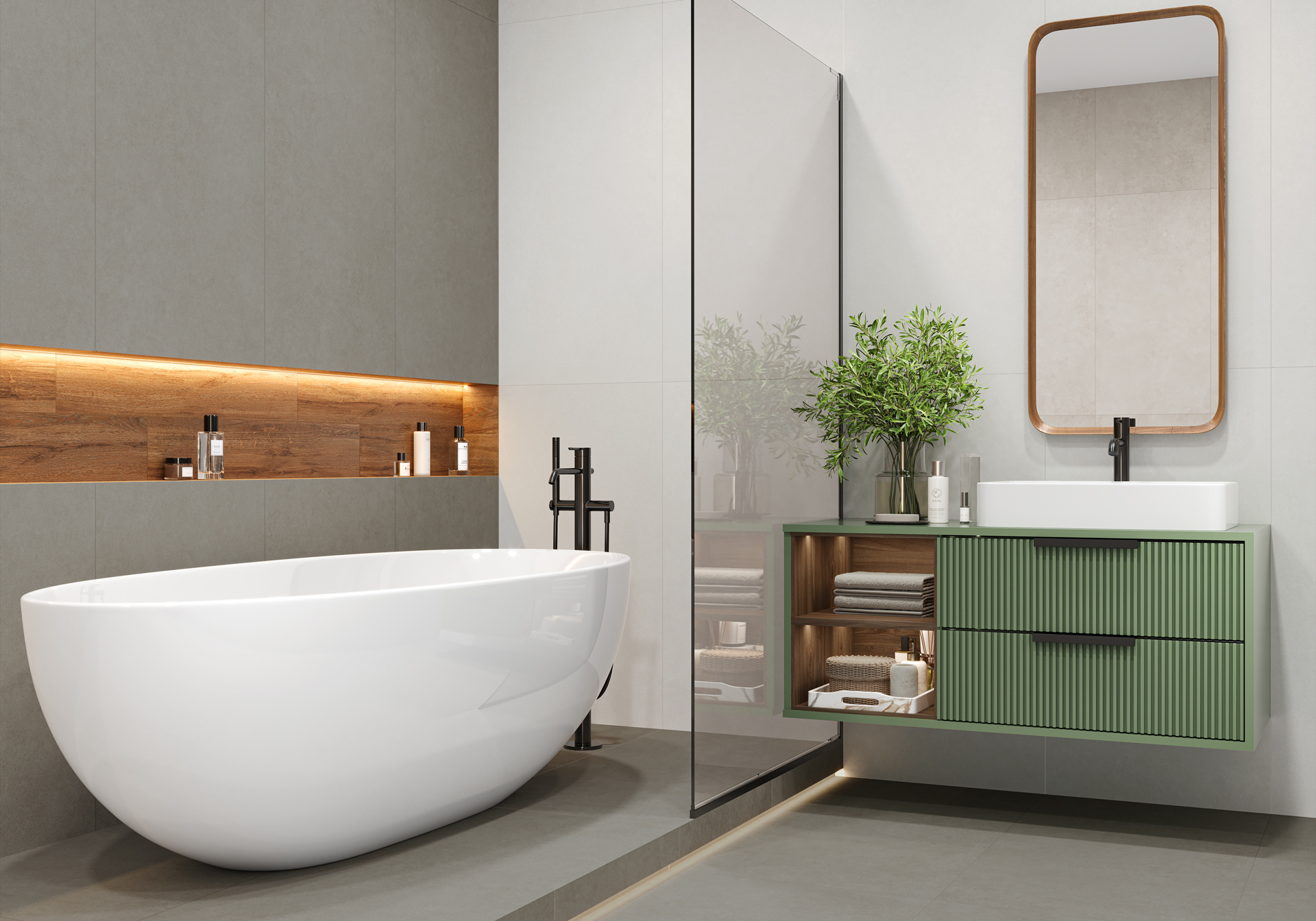 Фото в интерьере Alma Ceramica Bond