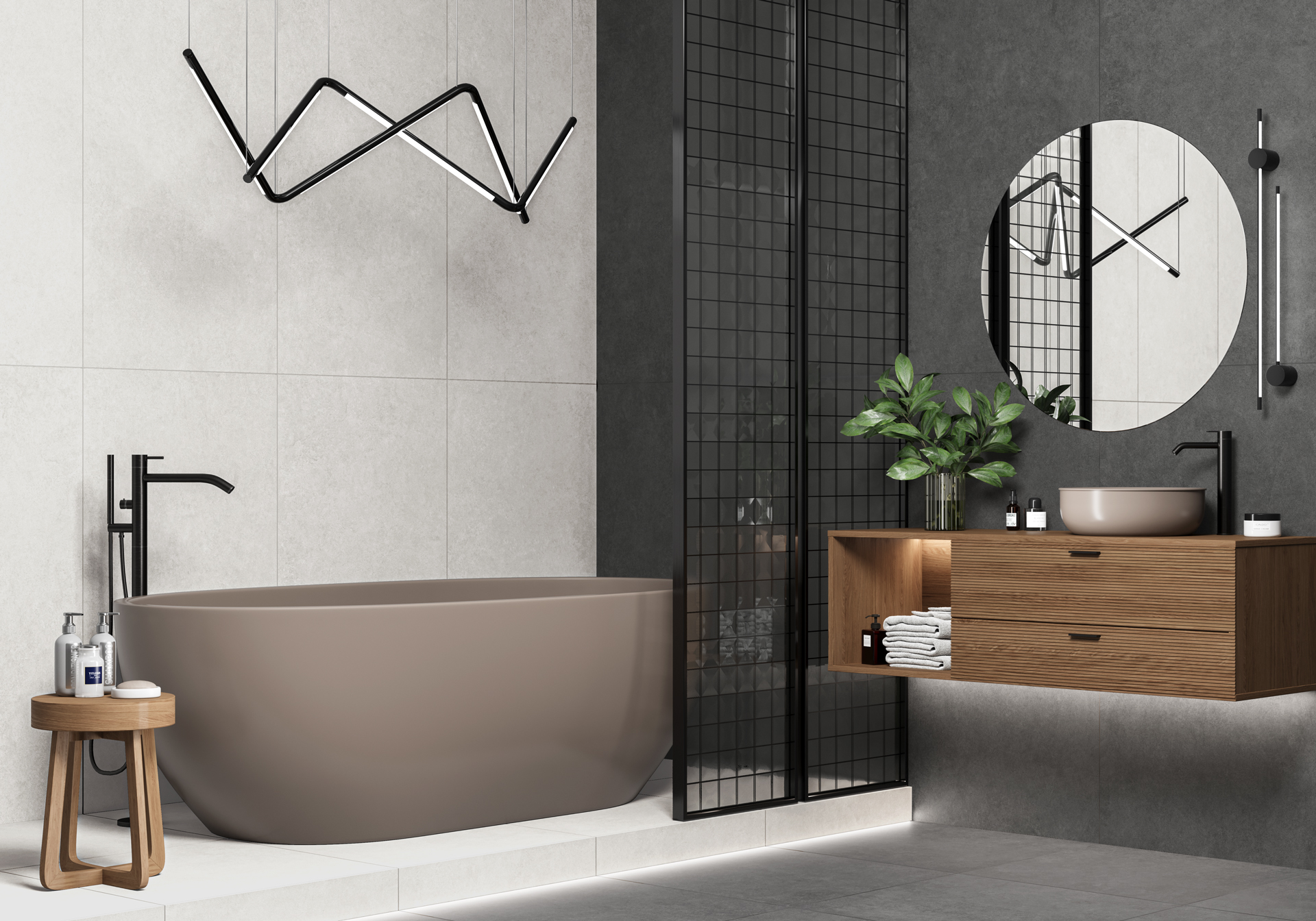 Фото в интерьере Alma Ceramica Bond