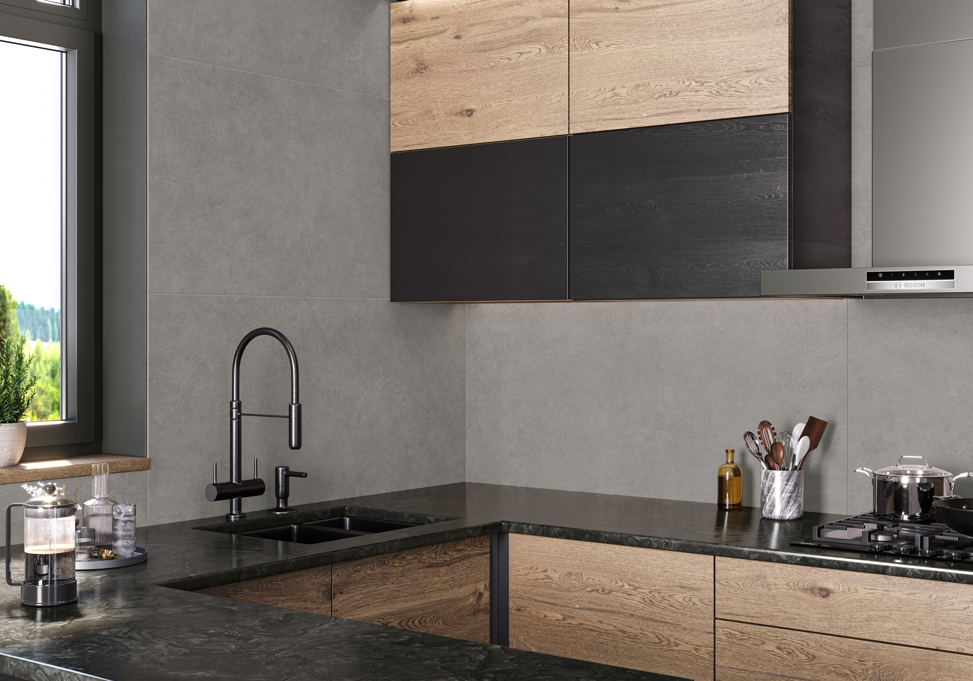Фото в интерьере Alma Ceramica Bond