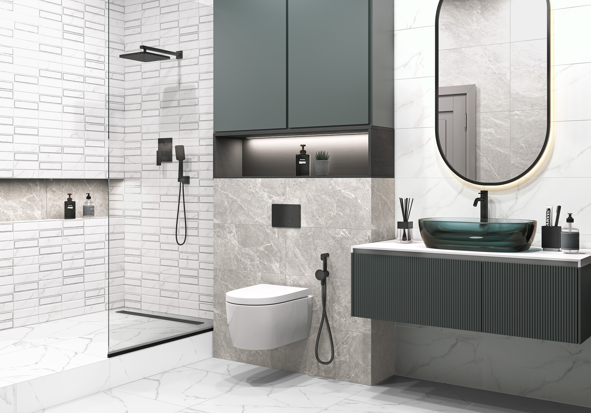 Фото в интерьере Alma Ceramica Bronks