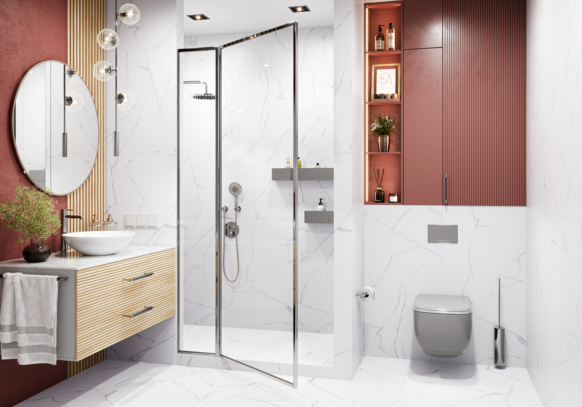 Фото в интерьере Alma Ceramica Carrara