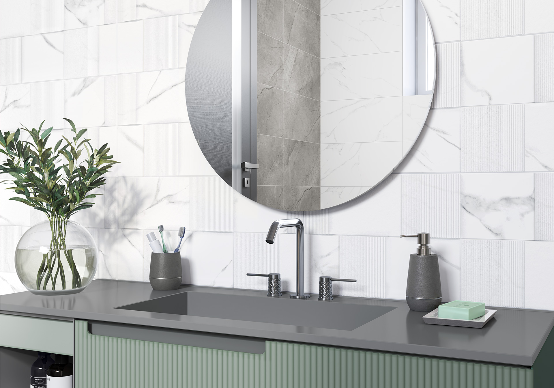 Фото в интерьере Alma Ceramica Carrara