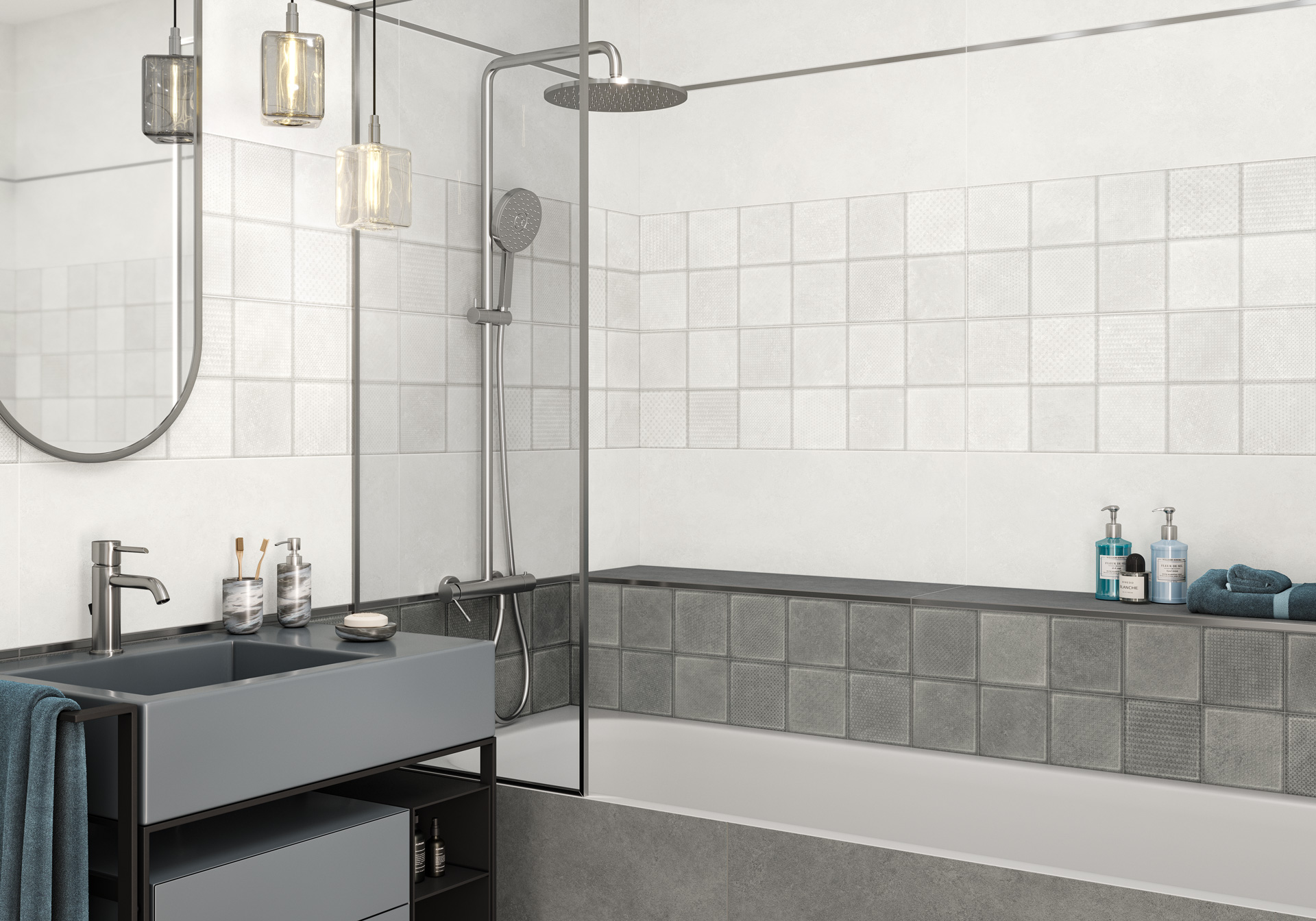 Фото в интерьере Alma Ceramica Cube