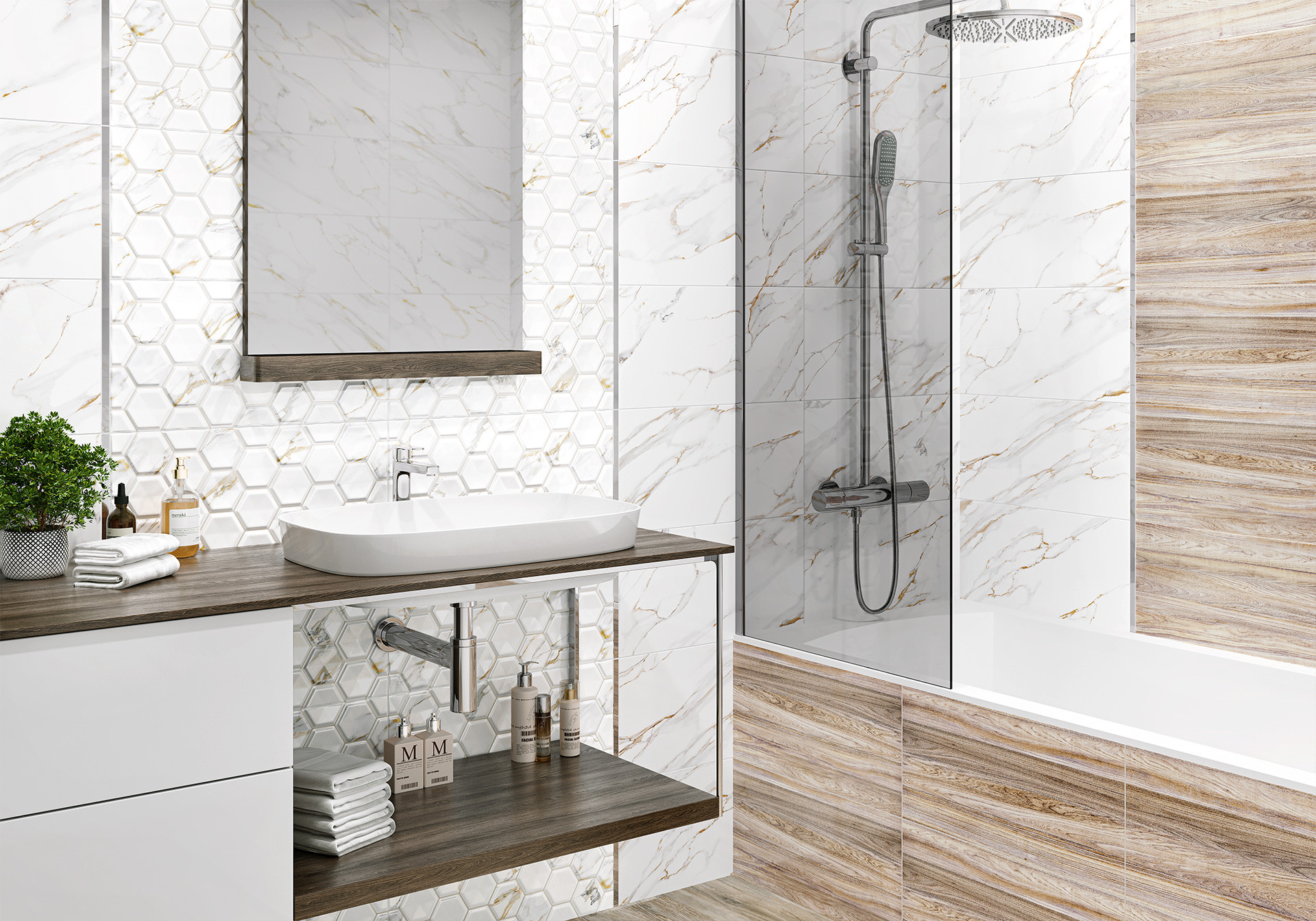 Фото в интерьере Alma Ceramica Dublin
