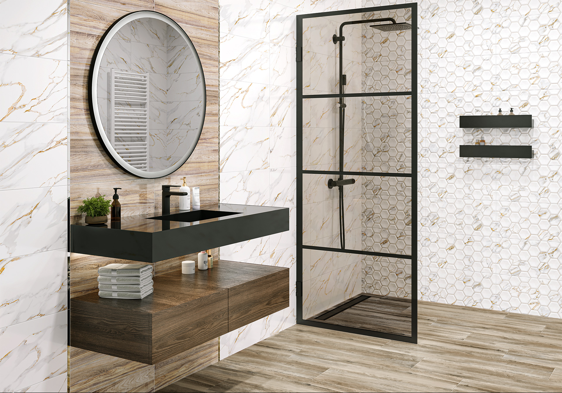 Фото в интерьере Alma Ceramica Dublin