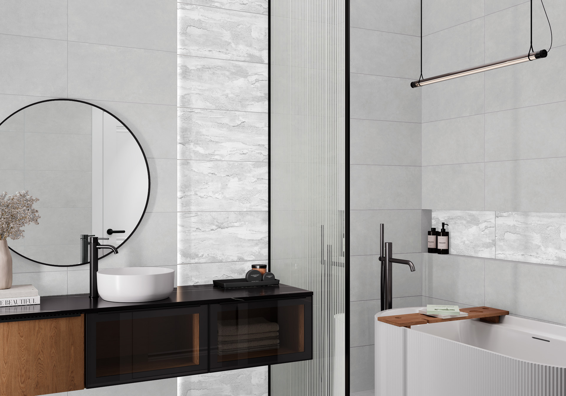 Фото в интерьере Alma Ceramica Ferro