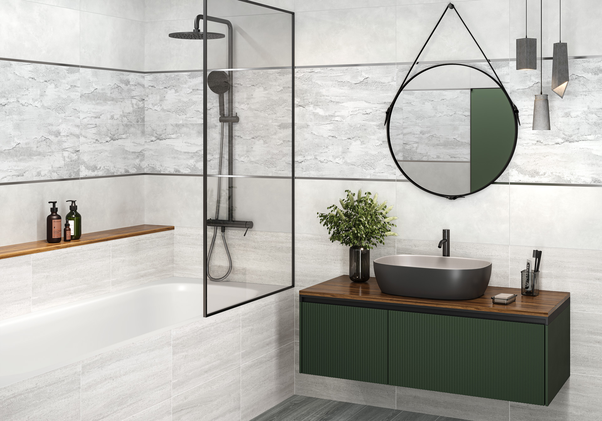 Фото в интерьере Alma Ceramica Ferro