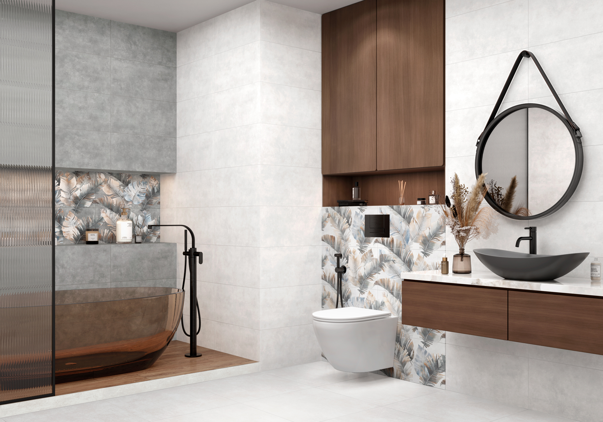 Фото в интерьере Alma Ceramica Greta
