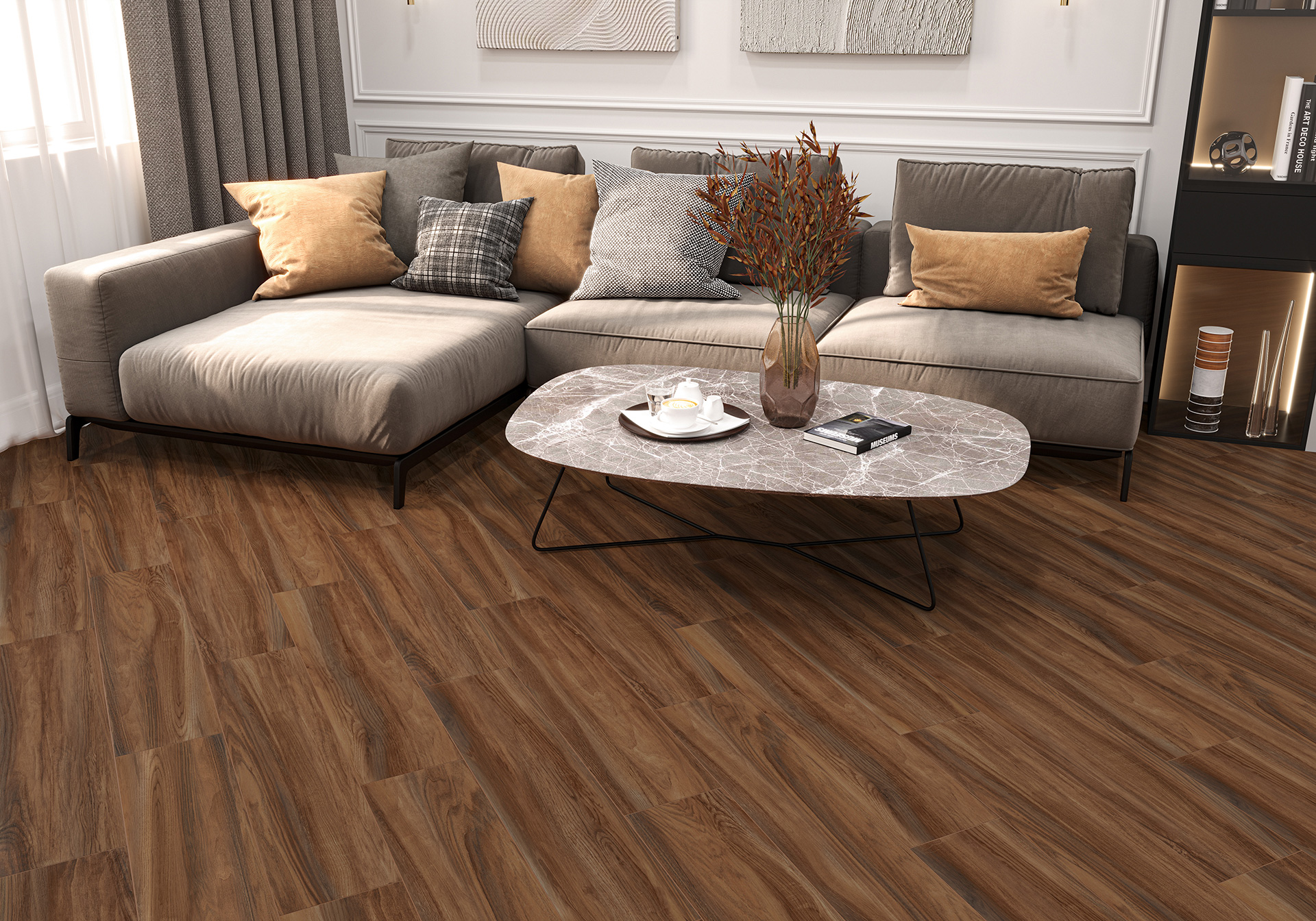 Фото в интерьере Alma Ceramica Ironwood