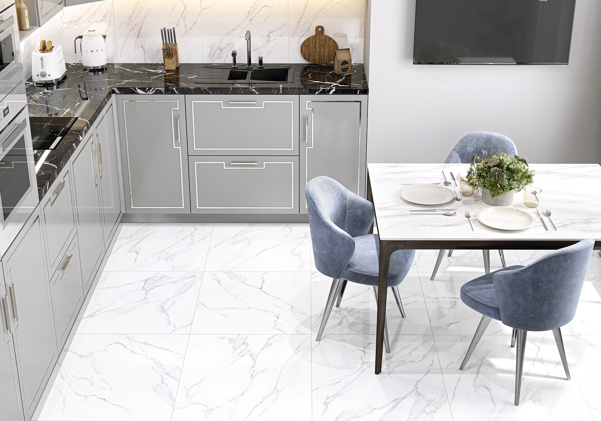 Фото в интерьере Alma Ceramica Nevada