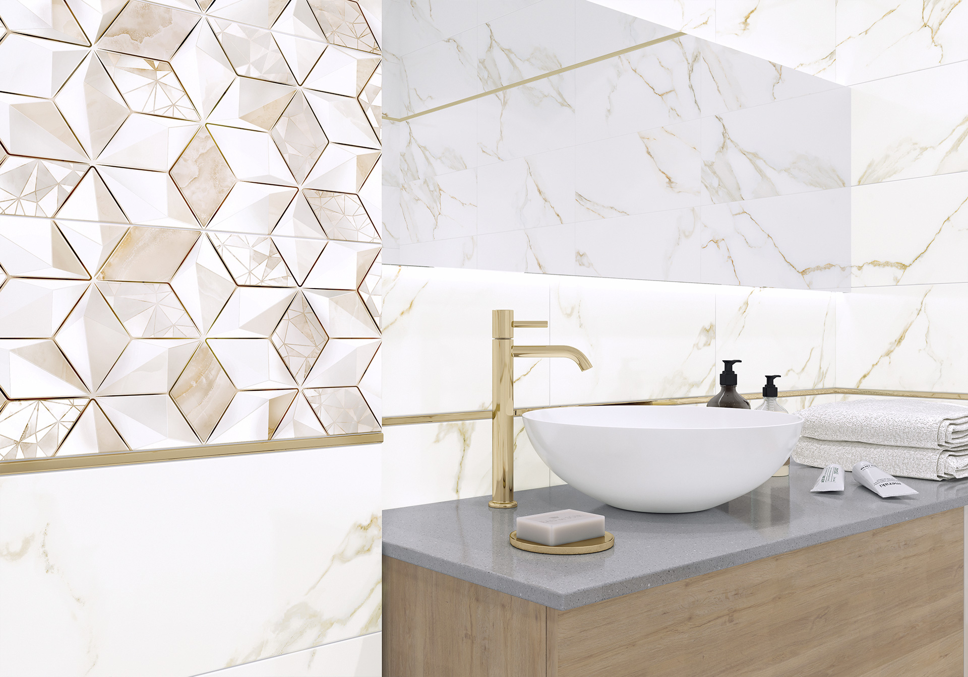 Фото в интерьере Alma Ceramica Nevada