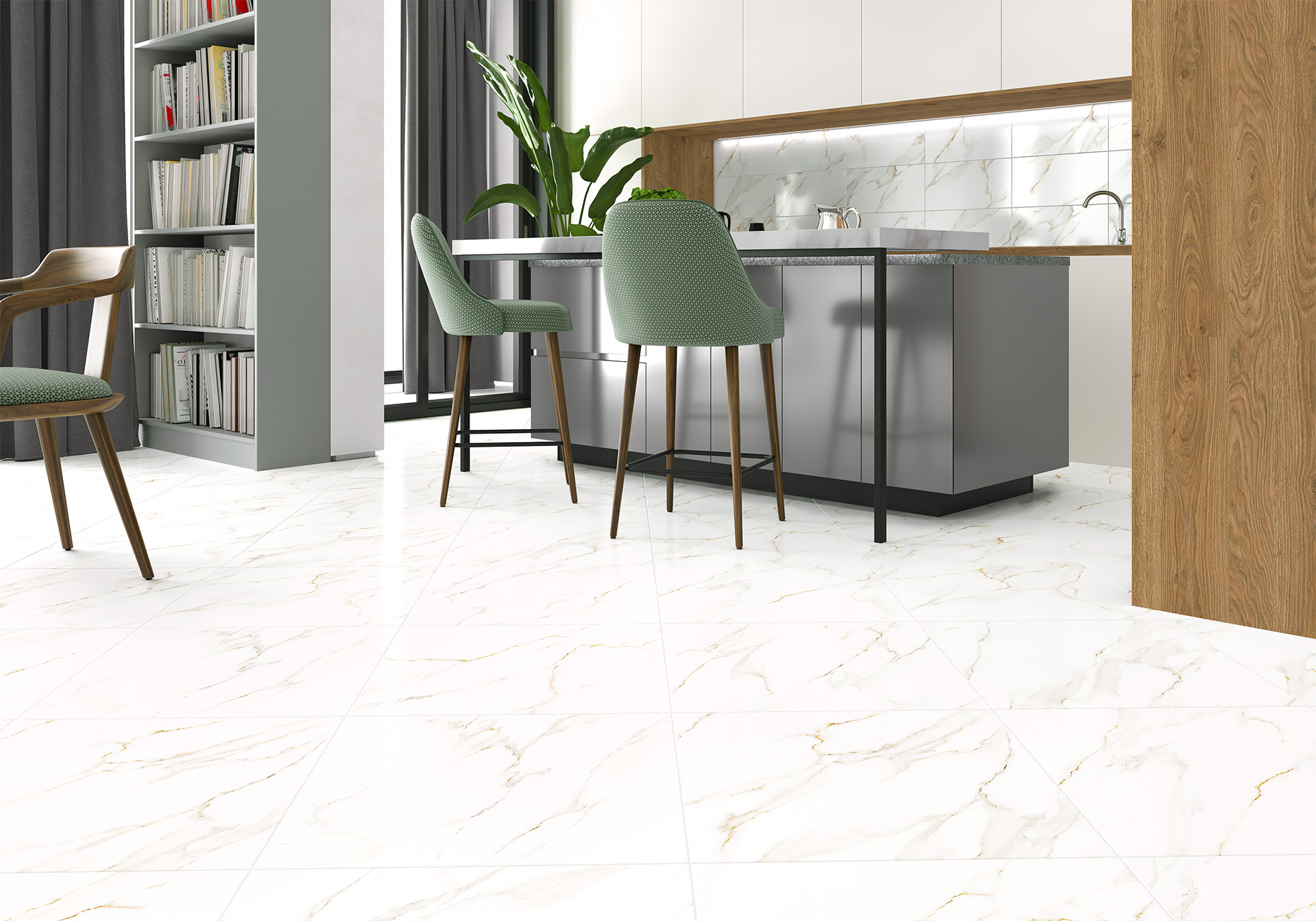 Фото в интерьере Alma Ceramica Nevada