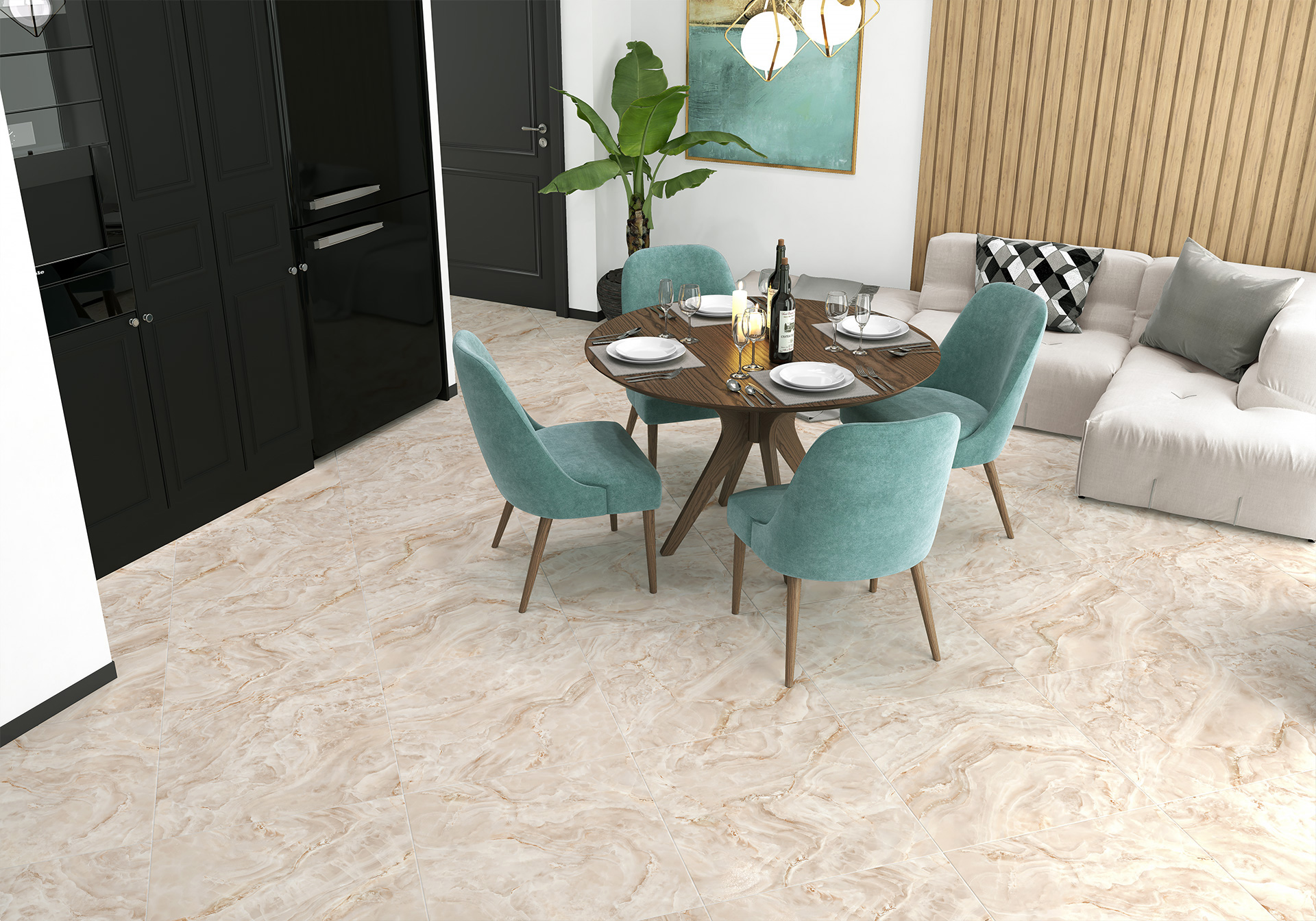 Фото в интерьере Alma Ceramica Nevada