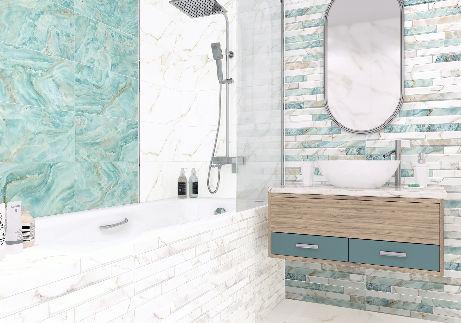 Фото в интерьере Alma Ceramica Nevada