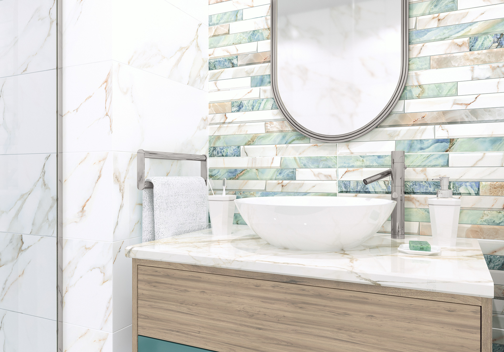 Фото в интерьере Alma Ceramica Nevada