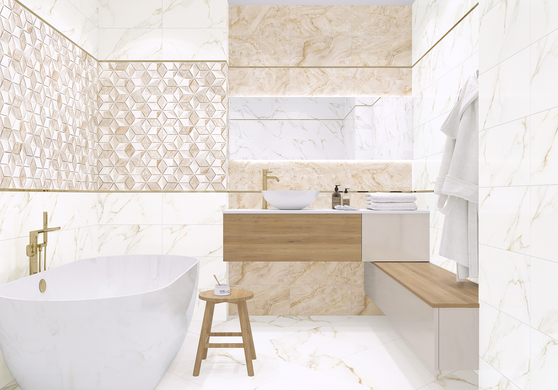 Фото в интерьере Alma Ceramica Nevada