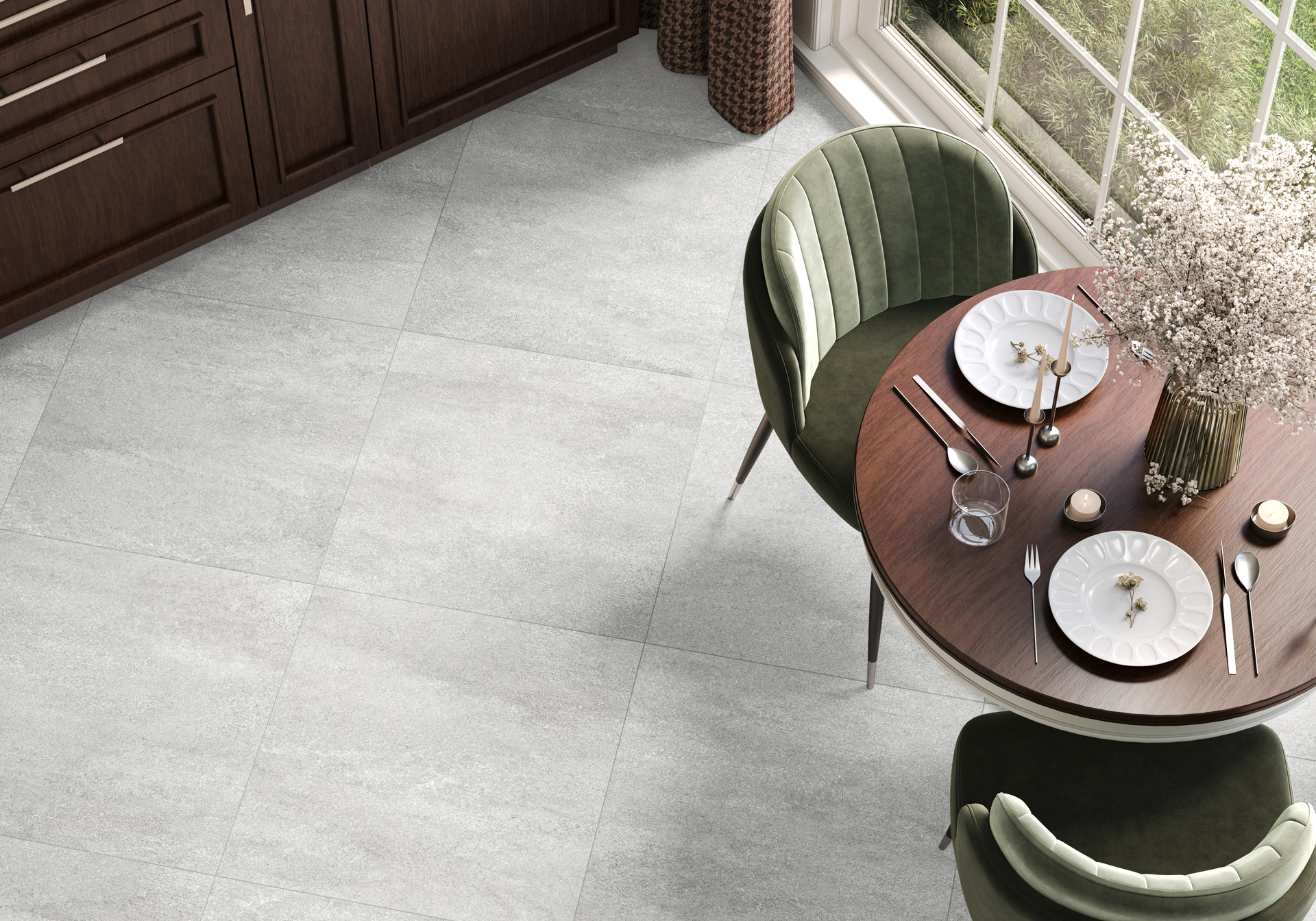 Фото в интерьере Alma Ceramica Nikos