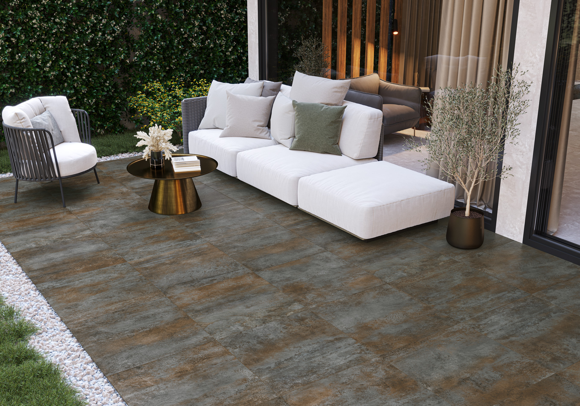 Фото в интерьере Alma Ceramica Oxide
