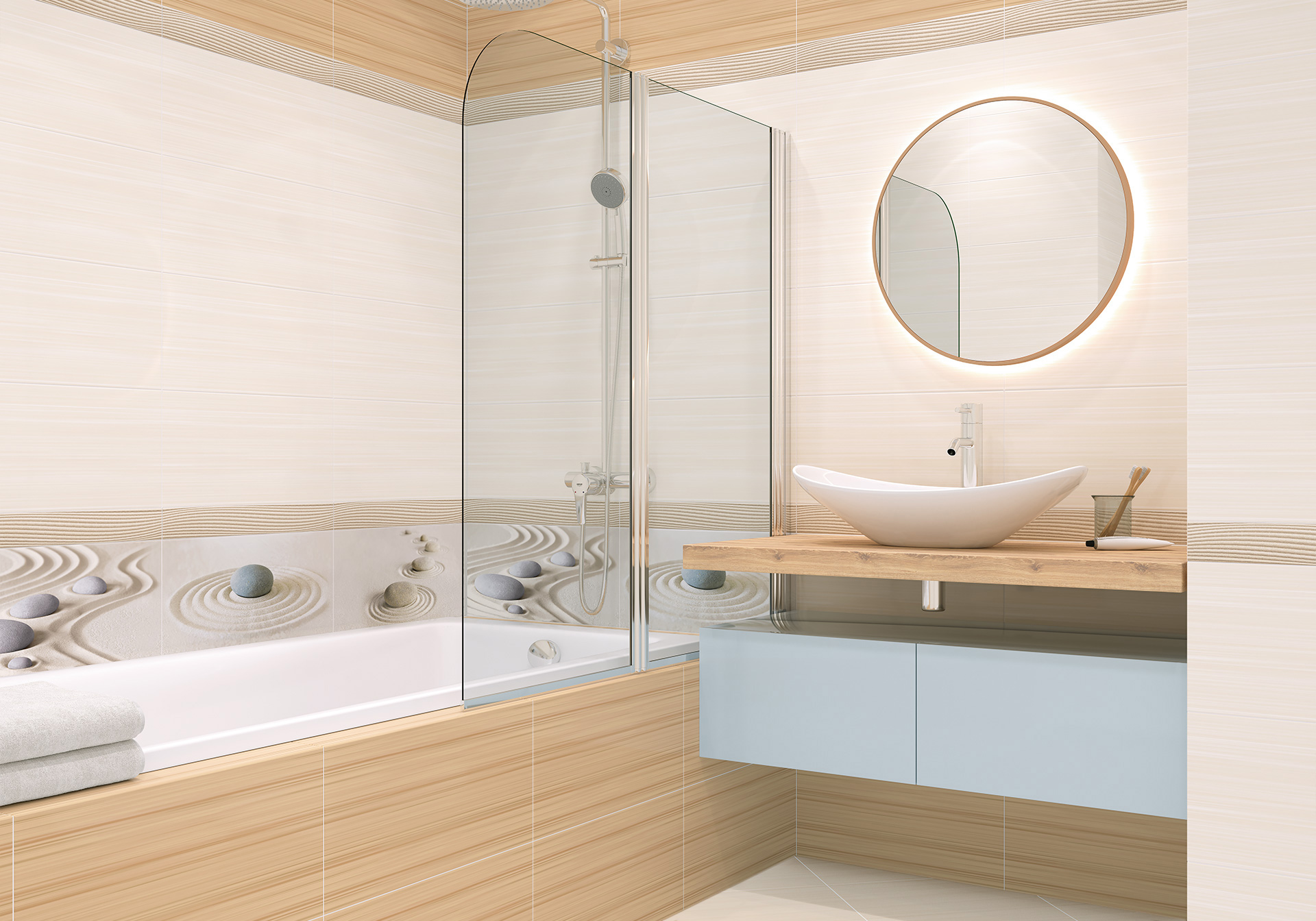 Фото в интерьере Alma Ceramica Relax
